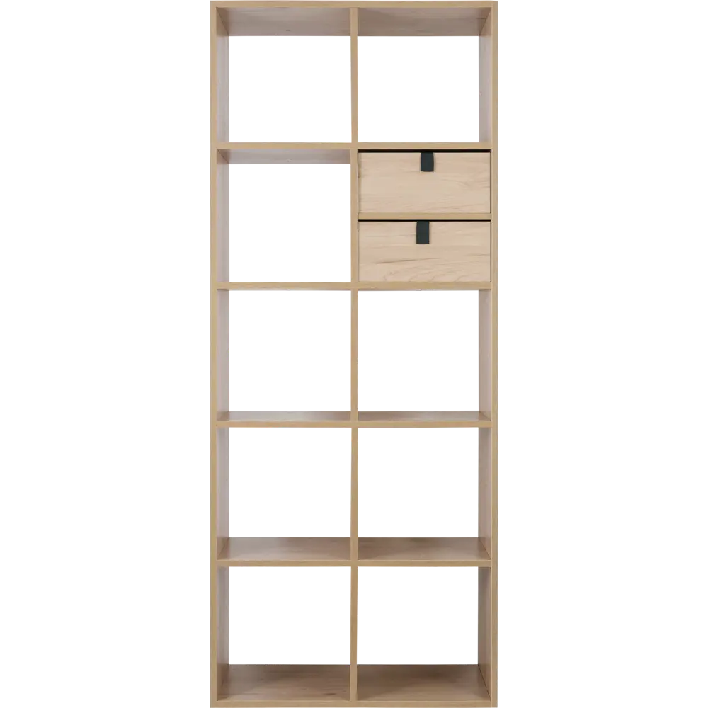 Стеллаж КУБ 10 секций 70.5х174х32 см ЛДСП цвет дуб Santreyd STLM-2012847 - Вид №3
