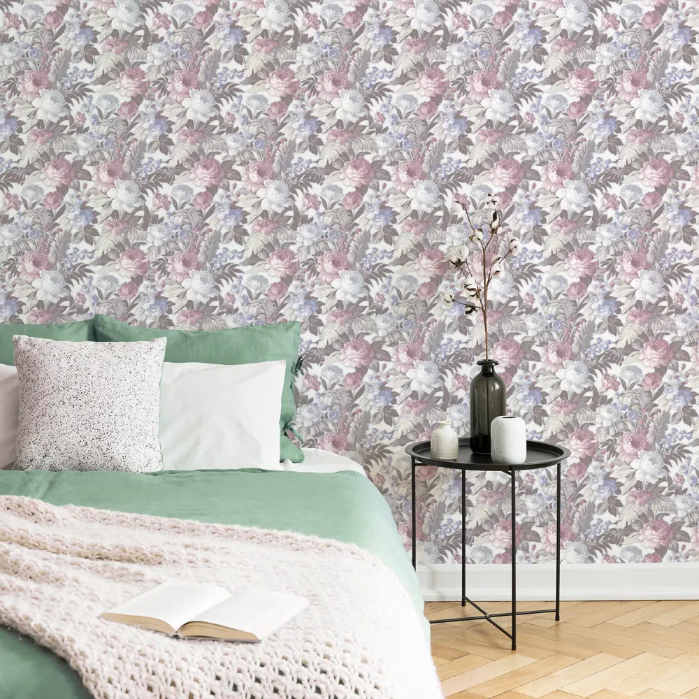 Обои флизелиновые Аспект Саванна розовые 1.06 м 75000-56 WALL DECOR STLM-2190896 - Вид №2