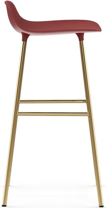 1400941 Barstool 75 cm Brass Red Normann Copenhagen Form - Вид №2