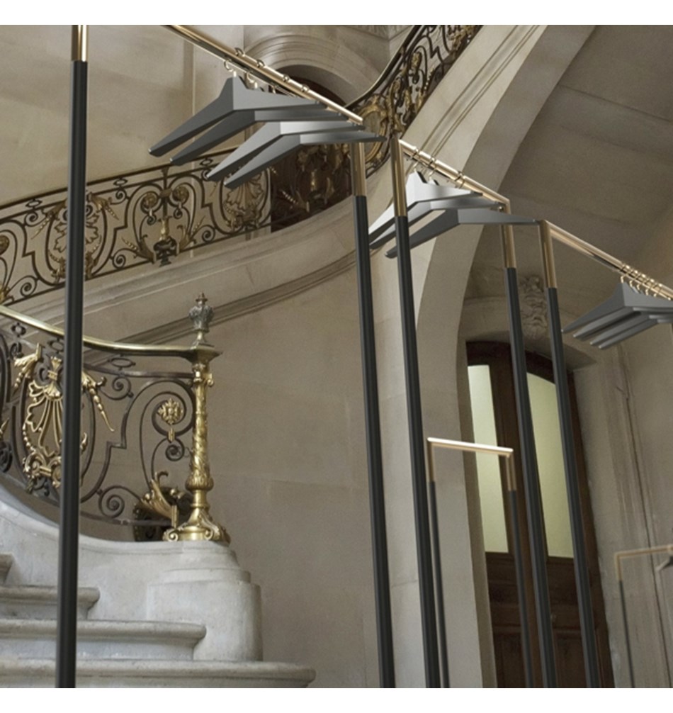 FROST Вешалка для одежды на колесиках U6002, 60см sun-id-1965843 - Вид №7