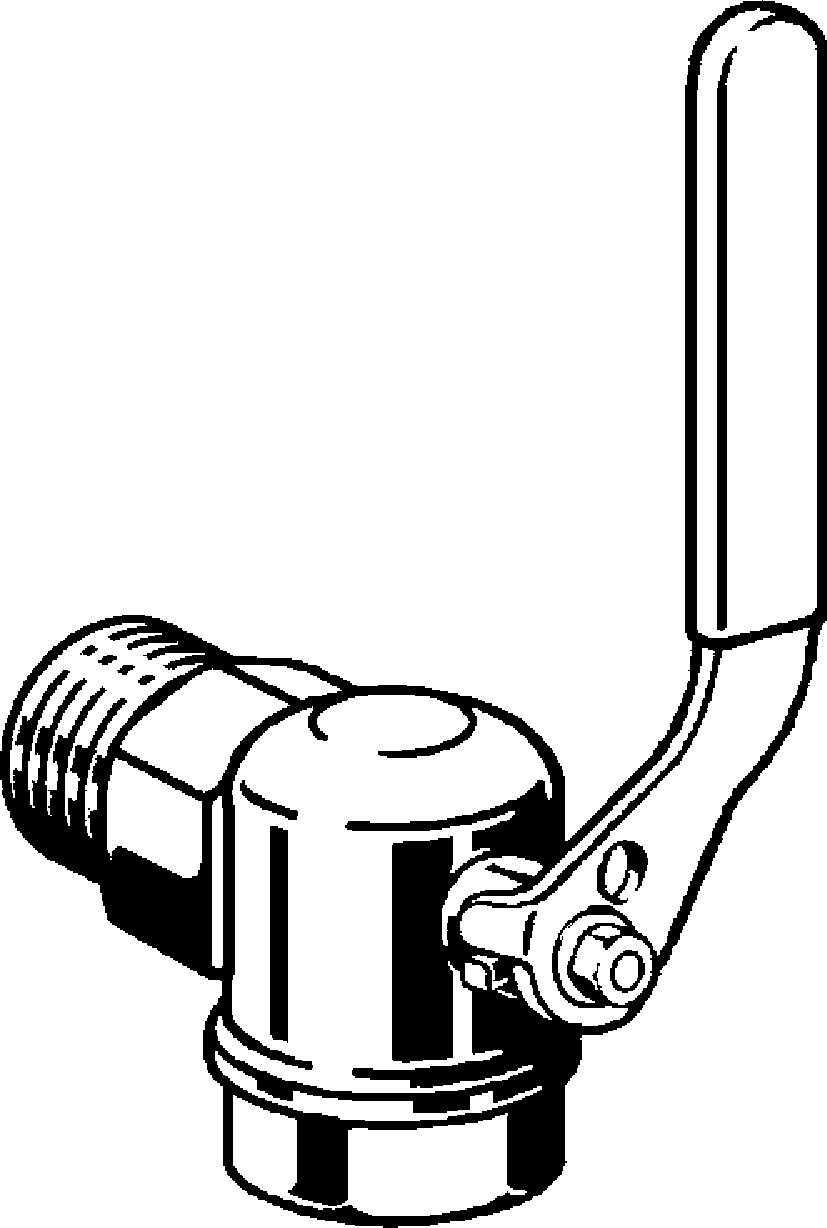 Viega Угловой шаровой кран для газового счетчика G2110 (531485) 531 485 - Вид №1