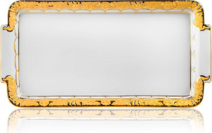 81704 Meissen Блюдо прямоугольное 29см "Форма - Икс" Фарфор