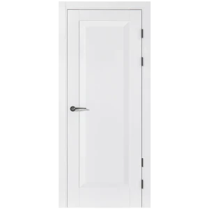 Межкомнатная дверь Альпика 90×220 см белая с магнитным замком 88914873