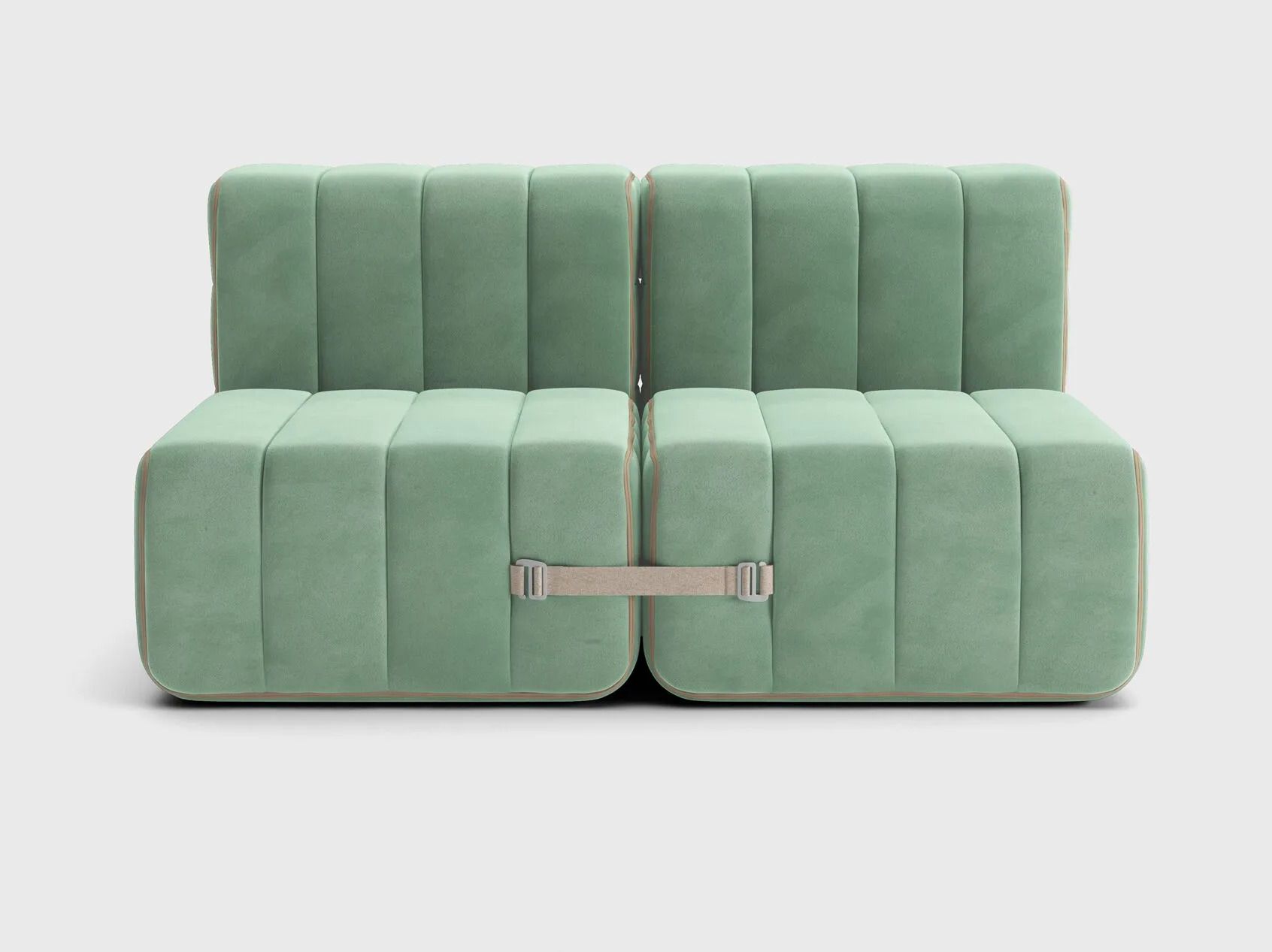 2-местный модульный тканевый диван AMBIVALENZ Curt ARCH-00047021