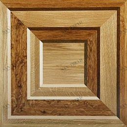 Художественный паркет Da Vinci Щитовой 26-274 Дуб (Гладкая) 500х500 мм 26010274