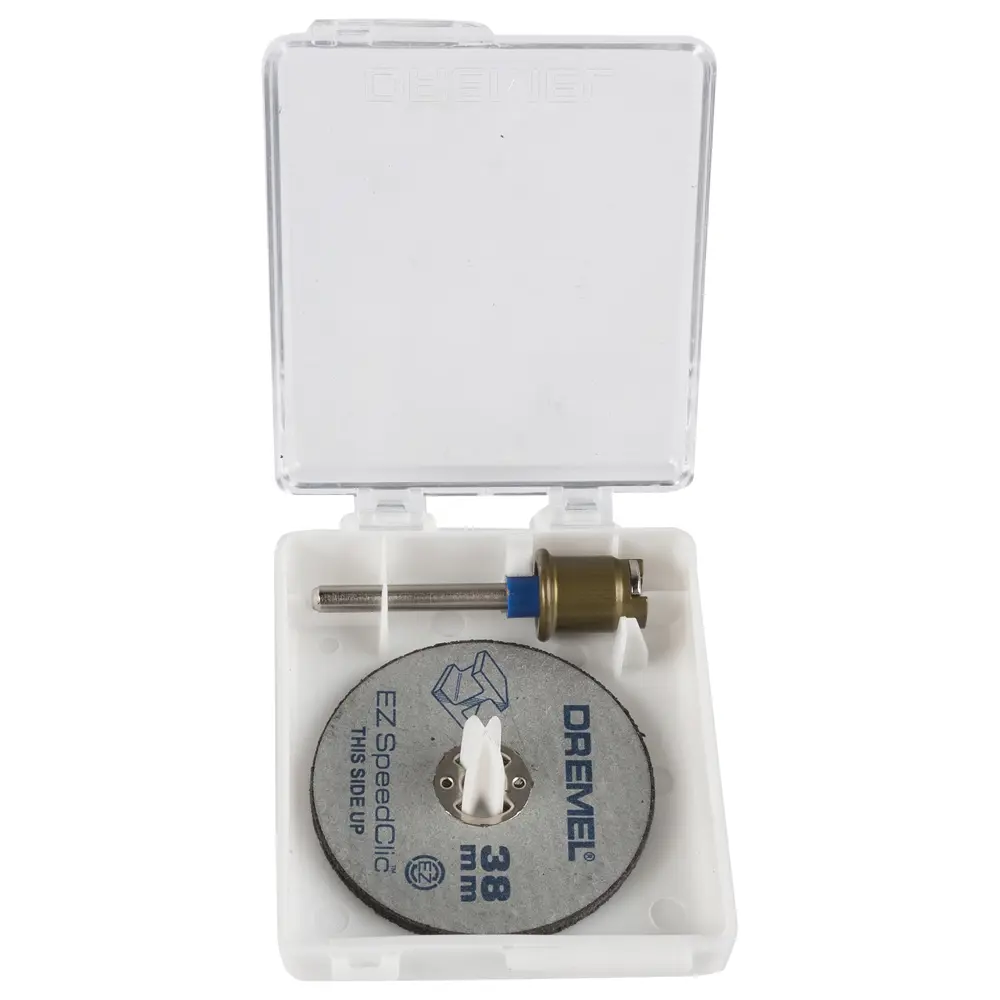 Набор отрезных кругов Dremel SpeedClic SC406, резка металла, 38 мм, 2 шт STLM-2080374