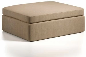 Caroti Прямоугольный пуф из ткани Via montenapoleone 2052