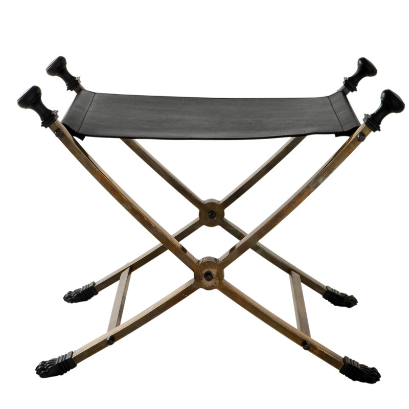 Табуретка Gunzburg от Eichholtz EICHHOLTZ EICHHOLTZ 060447 Бронза  - Вид №1