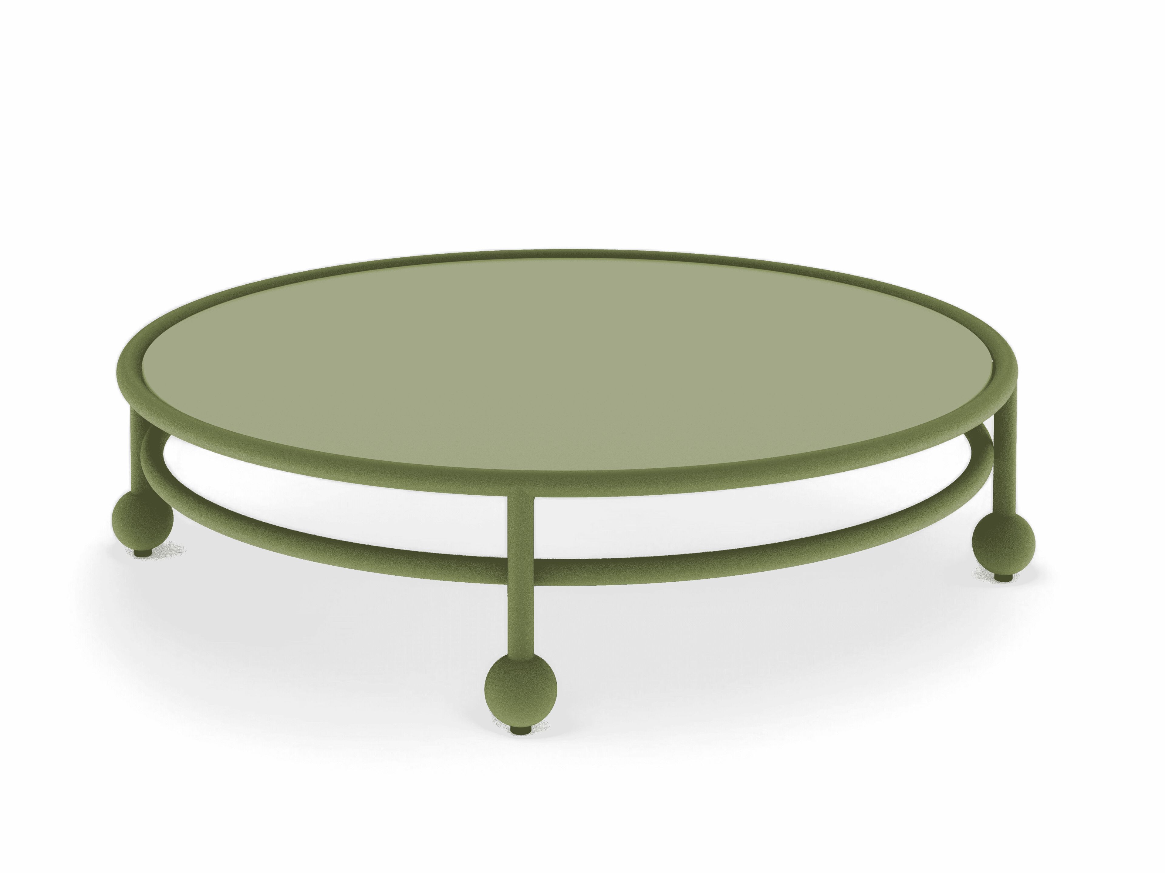 Алюминиевый круглый садовый столик FJAKA медленный ARCH-00149319