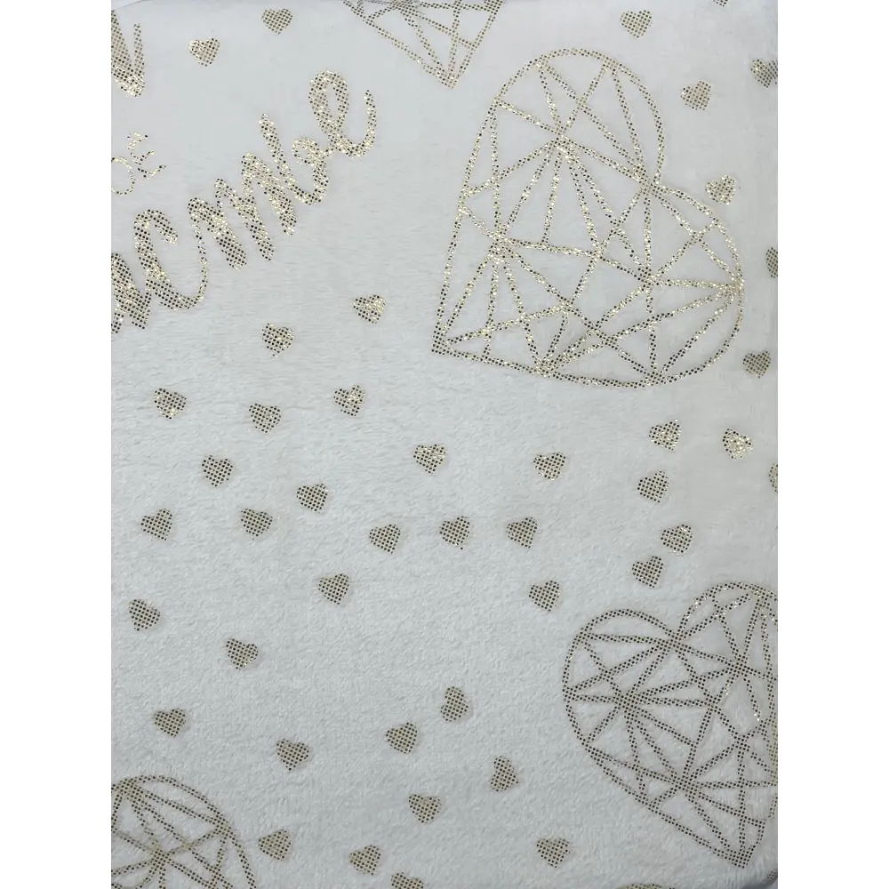 Плед Ты Мое Счастье 180х200 см фланель цвет золотистый Ardenza Промо STLM-2173799 - Вид №1