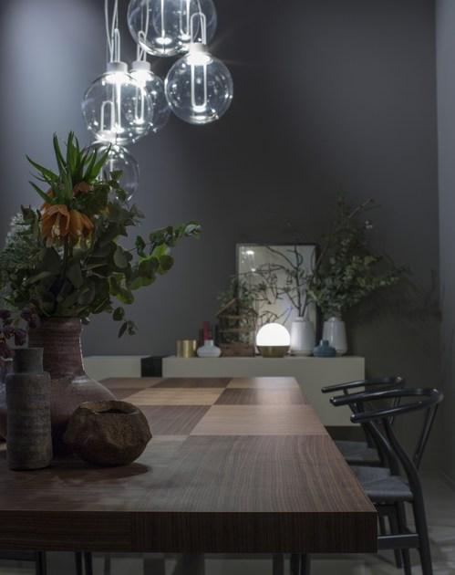 EmmeBi Лакированный прямоугольный обеденный стол из орехового дерева sun-id-1464948 - Вид №3