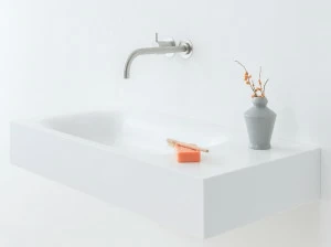 Подвесная раковина настенная овальная Not Only White BLEND белая