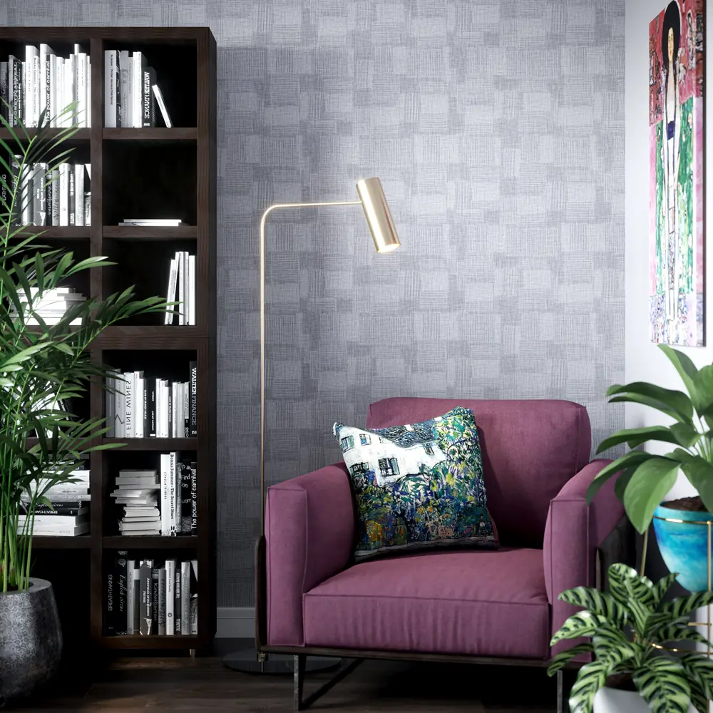 Обои флизелиновые Vog Collection Дорт серые 1.06 м VV71272-14 STLM-2040380 - Вид №2