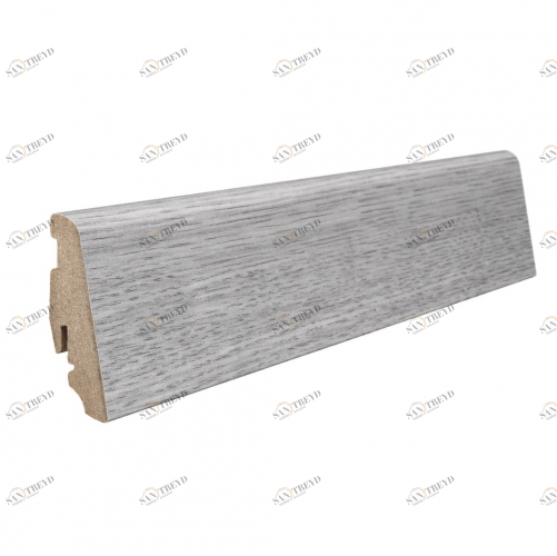 Плинтус Haro Light Grey Дуб 2200х58 мм 407827
