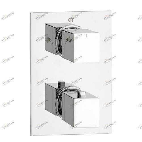 18387 Встроенный термостатический смеситель для душа, три выхода EFFEPI RUBINETTERIE H-tre 