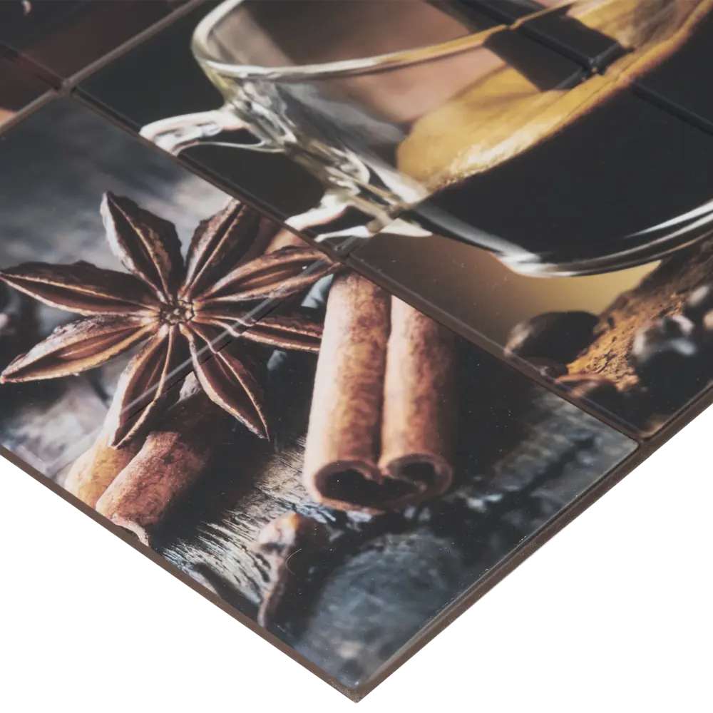 Панель ПВХ листовая 960x485х3 мм Бариста 0.47 м² Santreyd STLM-2017617 - Вид №2