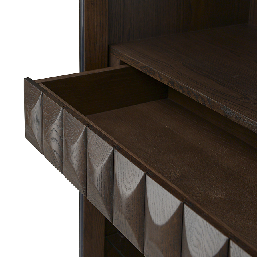 43413181 Шкаф latina, 94х45х185 см Unique Furniture  - Вид №12