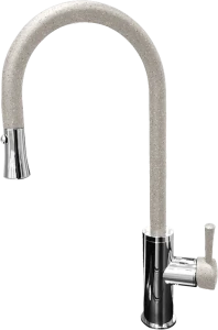 Кухонный смеситель 7652 серый GranFest