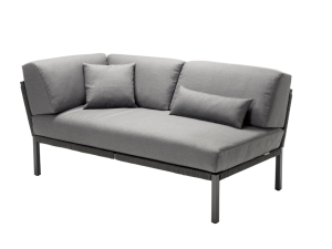 2-местный тканевый садовый диван