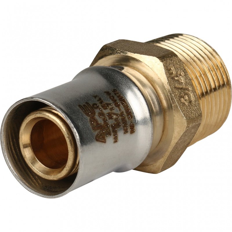 Муфта переходная STOUT 20х3/4" НР под пресс SFP0001003420 - Вид №2