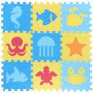 Пол мягкий «Морское дно 3», 30х30 см, 9 штук в упаковке 81966386 STLM-2166494