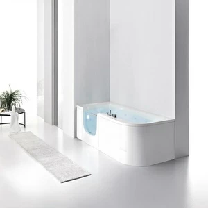 Ванна угловая FOR ALL 180 см с гидромассажем 2FLA1S4W