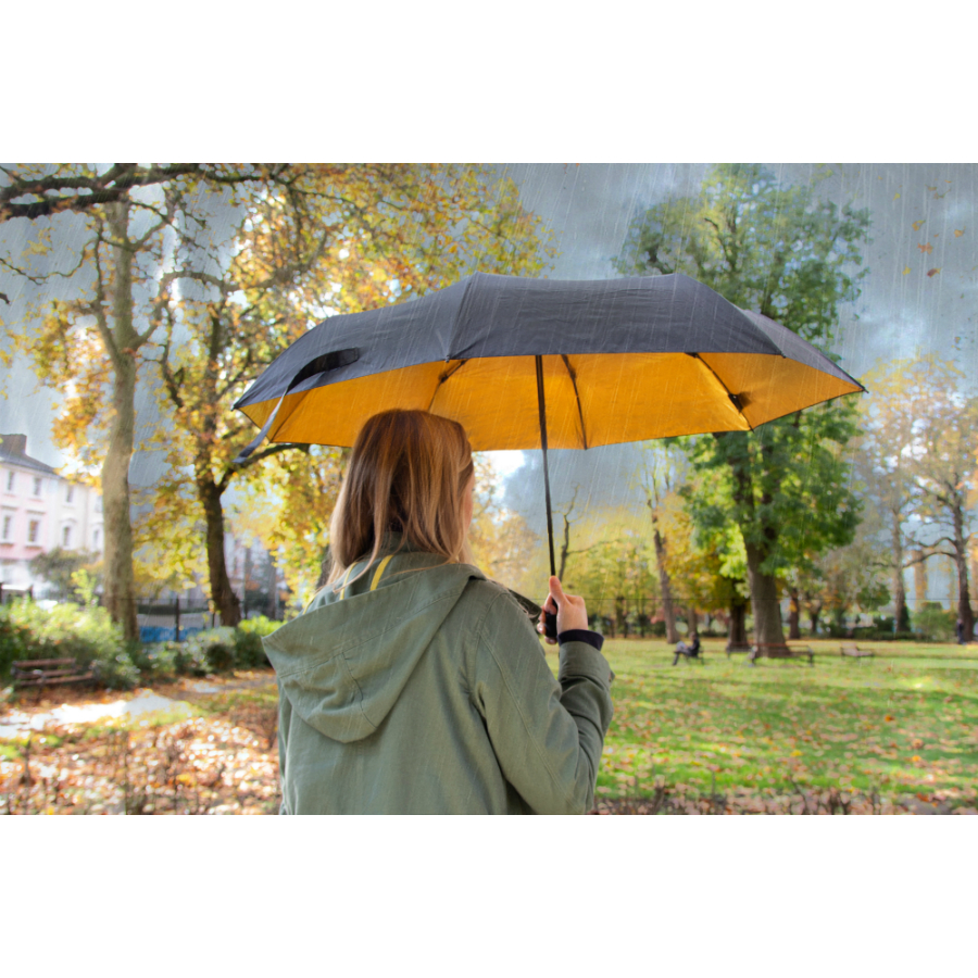 SK UMBRELLA3 Зонт black and gold Suck UK  - Вид №3