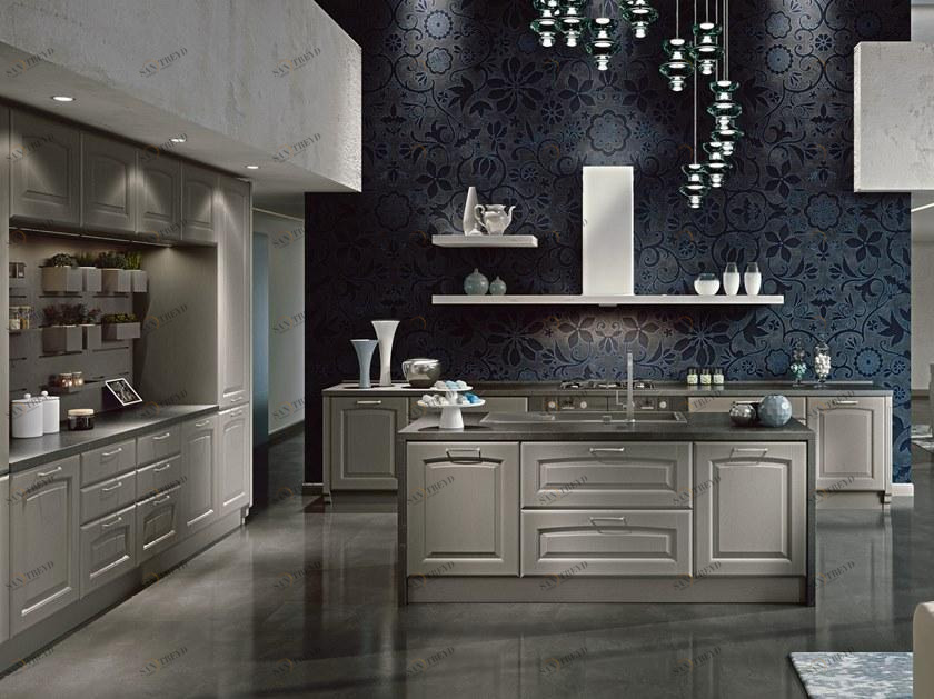 Cucine Lube Кухня из массива дерева с островом Veronica sun-id-1351559