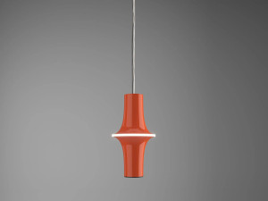 Алюминиевый подвесной светильник с розеткой