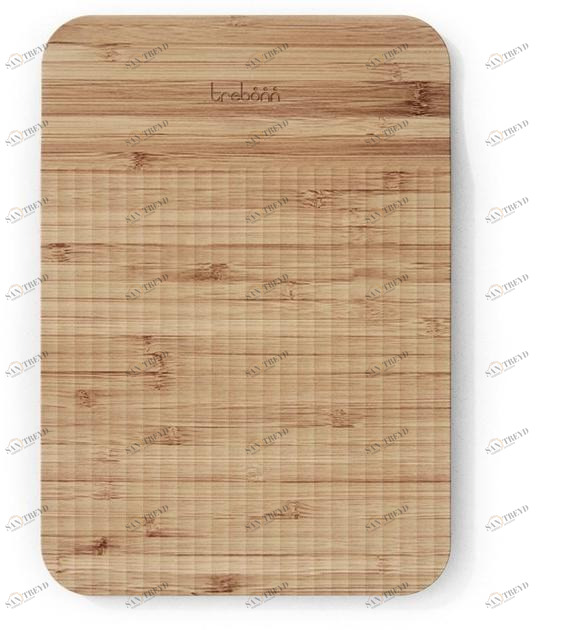 Trebonn Разделочная доска из бамбука с направляющим узором  1020106 