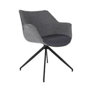 Кресло Doulton серое