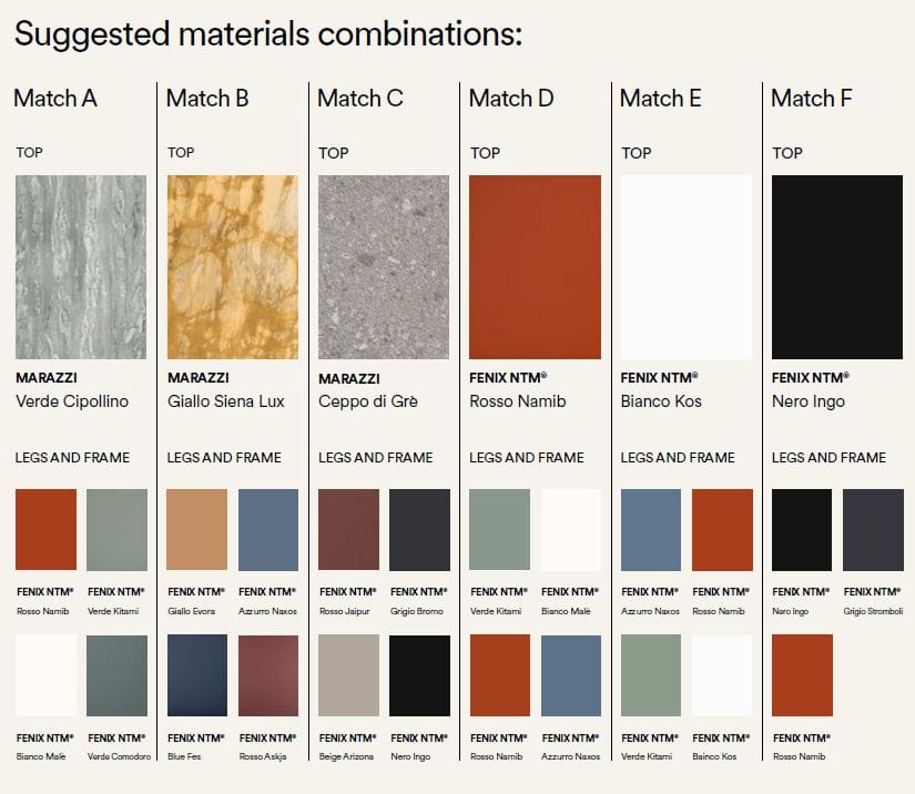 Стол для пинг-понга из керамогранита и Феникса LAVA PRIMO ARCH-00035342 - Вид №12