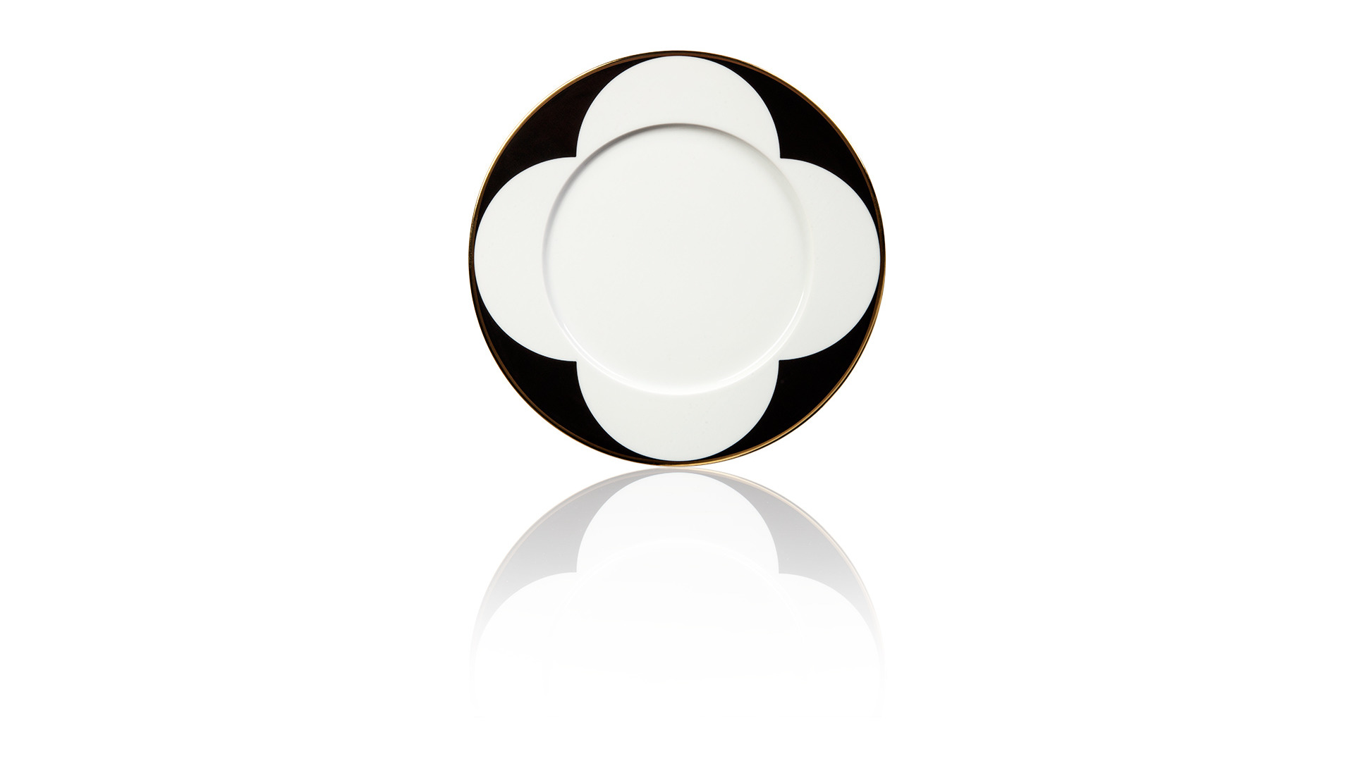 10665162 Sieger by Furstenberg Набор из 6 тарелок закусочных Sieger by Furstenberg "Мой фарфор! Золотой дворец" 23см Фарфор  - Вид №1