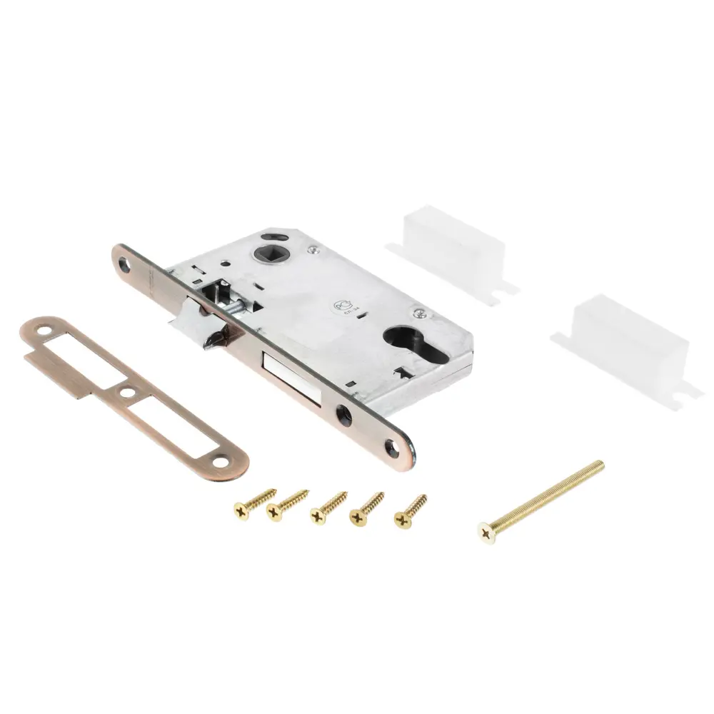 Защелка под цилиндр 5300, цвет старая медь Santreyd STLM-2007406