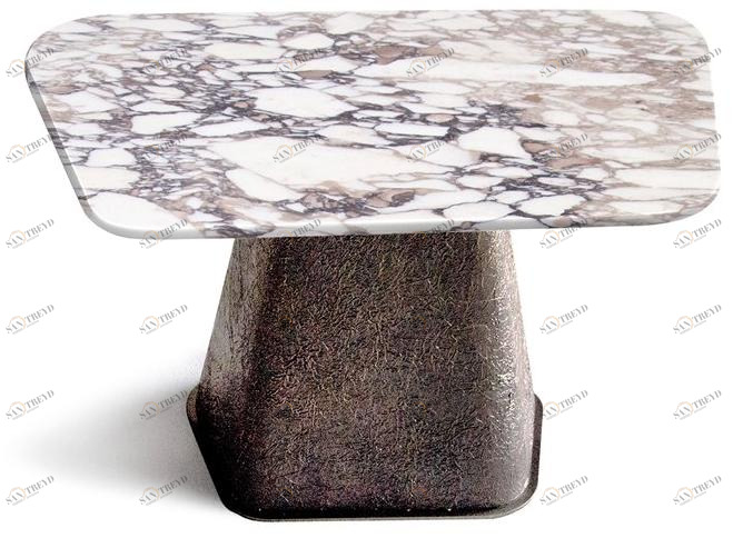 HESSENTIA | Cornelio Cappellini Низкий журнальный столик с мраморной столешницей Cheope Santreyd sun-id-1365005