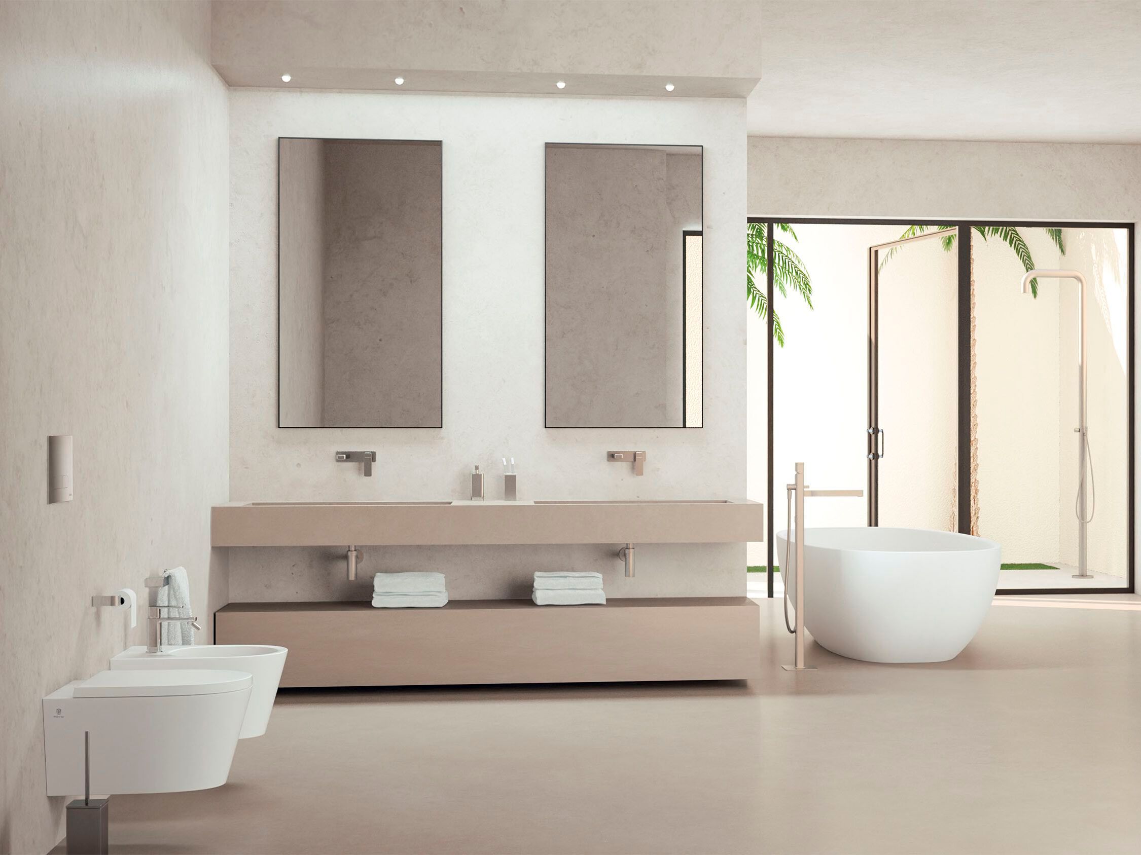 Настенный однорычажный смеситель для раковины GUGLIELMI RUBINETTERIE GX ARCH-00106553 - Вид №2