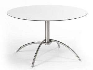 Круглый складной стол со спицами