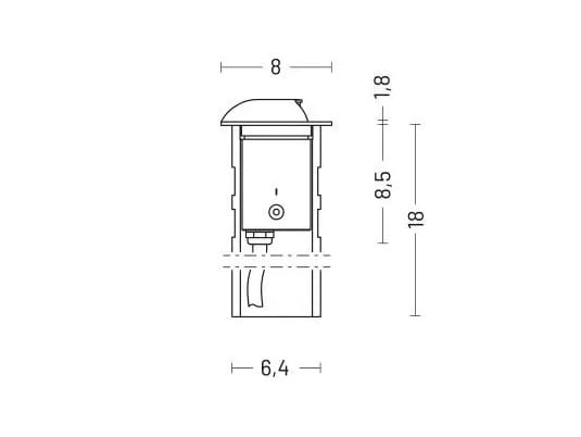 Открытый алюминиевый светодиодный маркер [LND] общие ARCH-00049761 - Вид №48