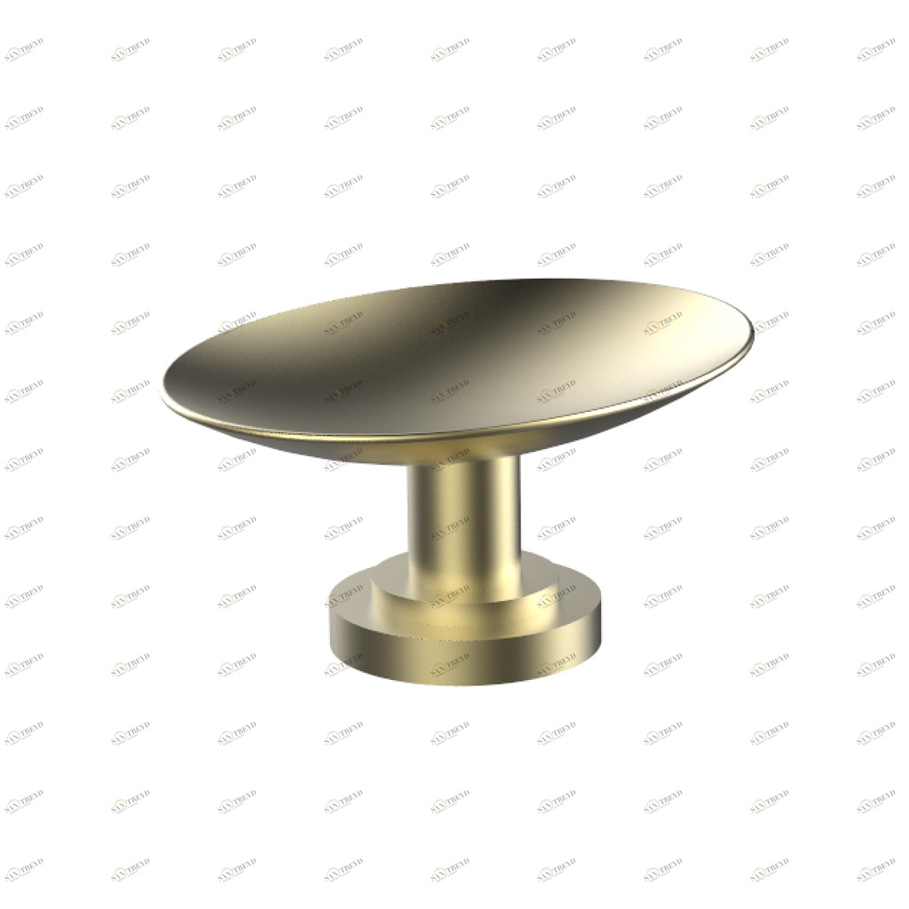 C33-517 C33-517 Подставка для мыла отдельно стоящая ЗВЕЗДА С РЫЧАГАМИ Cristal & Bronze STAR À MANETTES 
