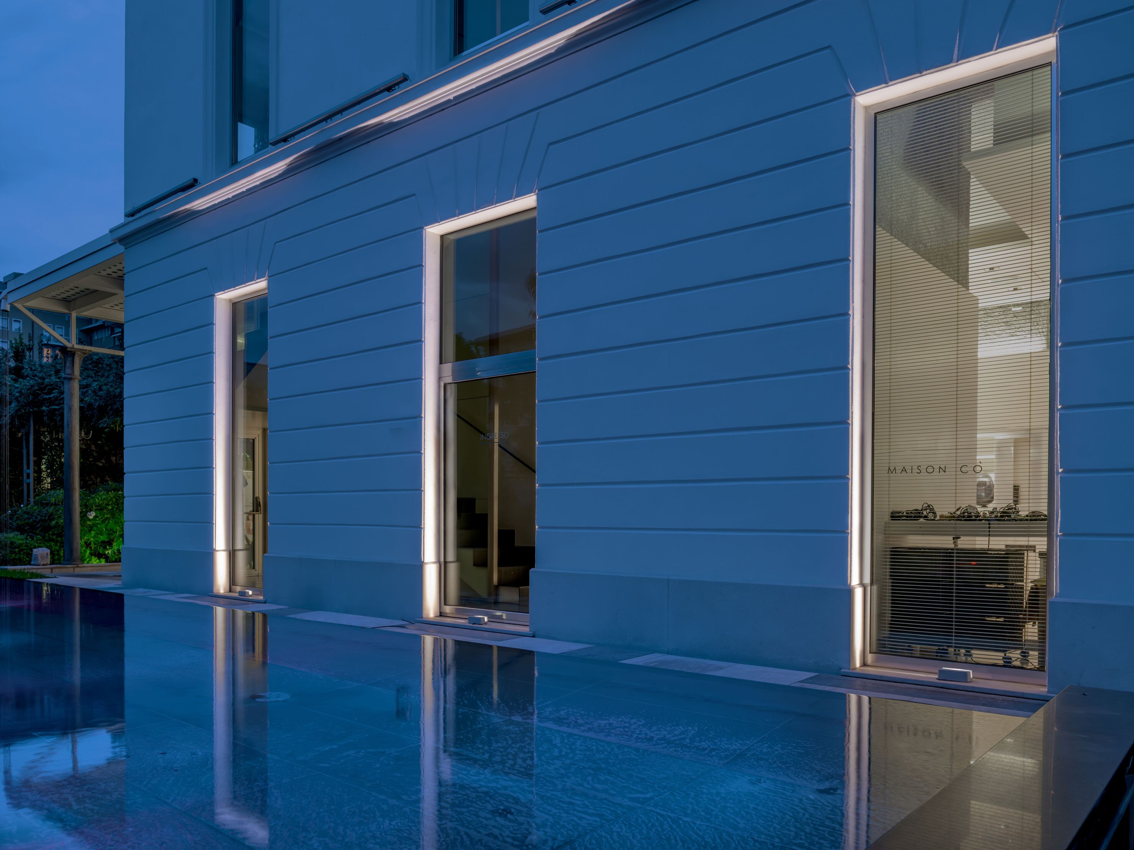 Wall washer a pavimento a LED in alluminio Platek SILLABARY ARCH-00079301 - Вид №1