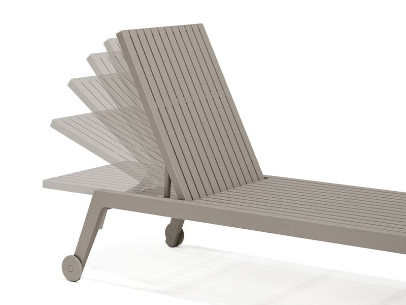 Полипропиленовая откидная Садовая кровать Vondom Spritz ARCH-00141096 - Вид №11