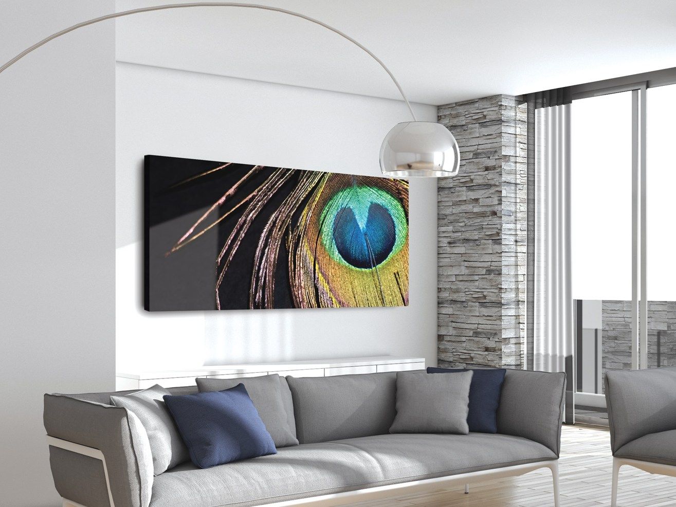 Алюминиевый полотенцесушитель Termo Design эффект печати ARCH-00096205