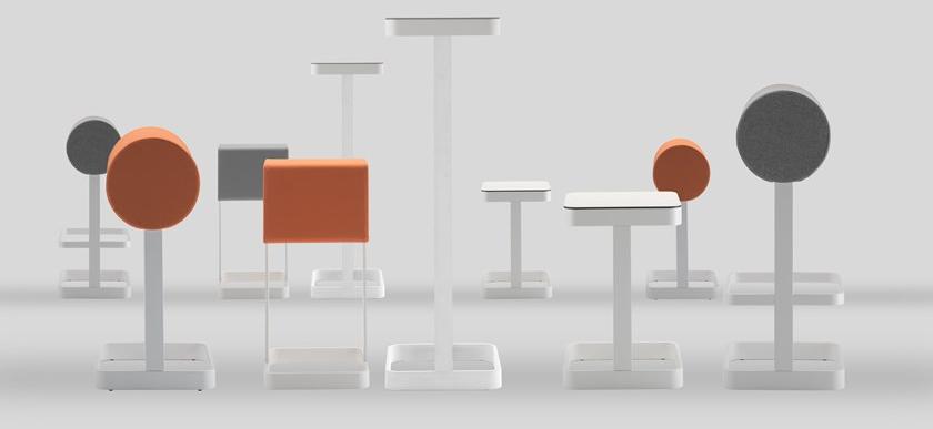 Ultom Табурет высокий, обитый тканью, с подставкой для ног Po-sto sun-id-1386400 - Вид №4