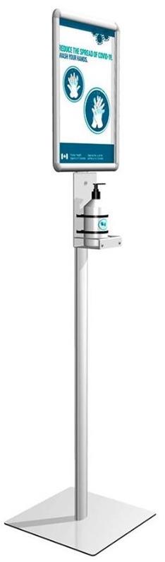 STUDIO T Тотем для дезинфекции из стали и алюминия  1605064  - Вид №1