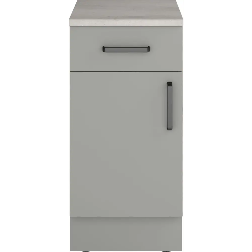 Кухонный шкаф напольный Нарбус 40x85x60 см ЛДСП цвет серый Santreyd STLM-2153584 - Вид №4