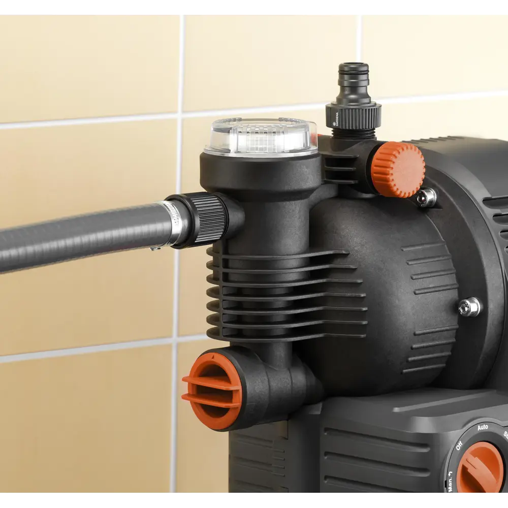 Насосная станция Gardena Eco Inox 230 В 1200 Вт 1.5 м 24 л 5000 л/ч STLM-2132360 - Вид №14