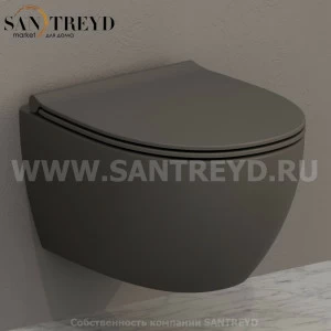 MDS04AT Подвесной унитаз настенный Белый Ceramica Globo 4ALL Италия