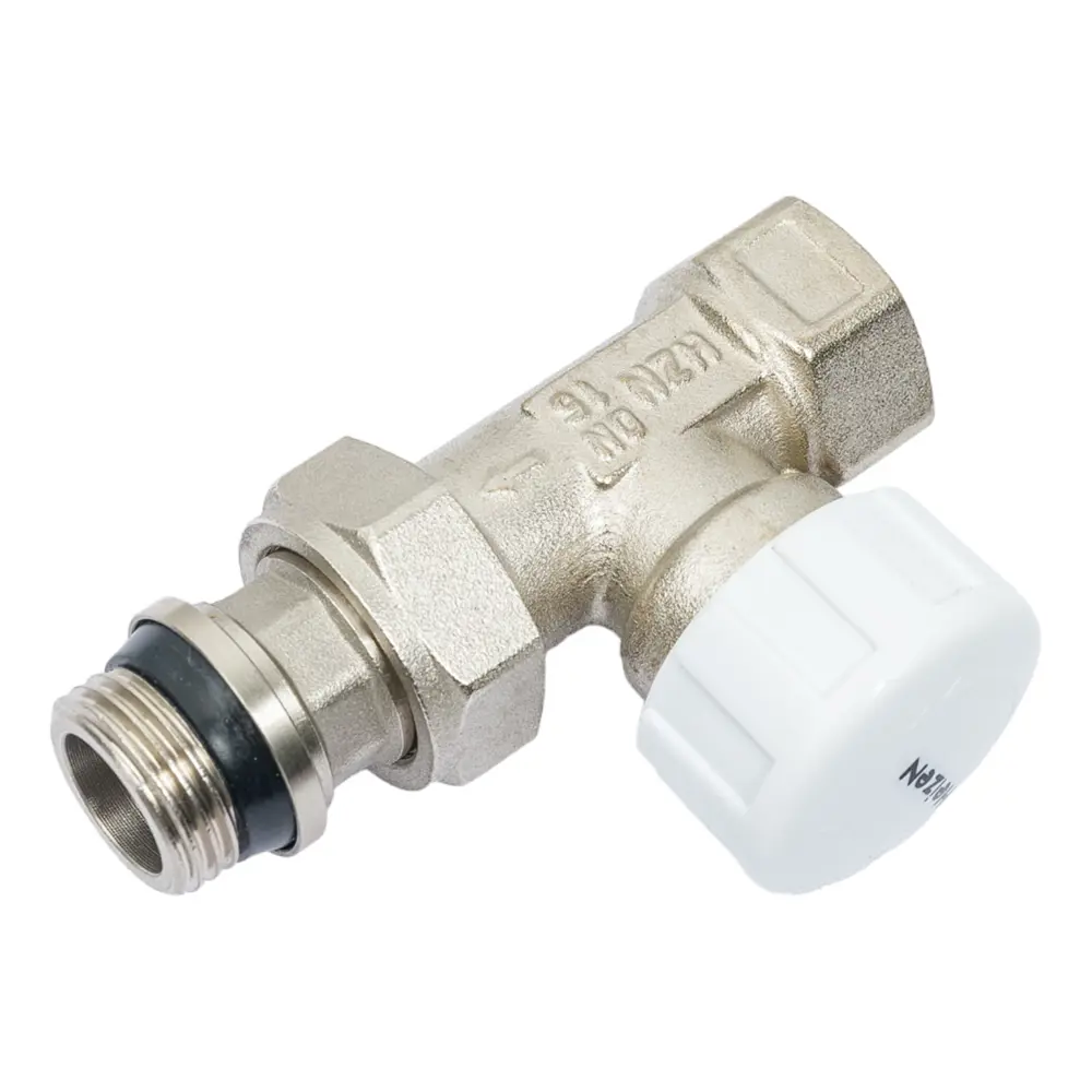 Термостатический клапан Heizen для радиатора прямой 1/2" с точной регулировкой 15128808 STLM-0005505 - Вид №4