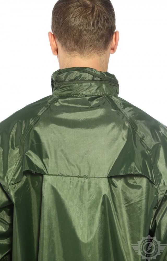 4957152 Плащ "Альбатрос ЛАЙТ" влагозащитный зеленый  Непромокаемая спецодежда  размер XXL  - Вид №8