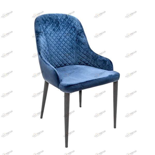 Стул мягкий синий Leto UNICO  248829 Голубой 